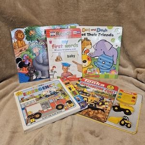 Fun Lift the Flap & Sounds Activity Toddler Hardback Book Bundle